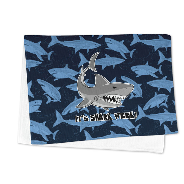 Sharks Microfiber Dish Towel - FOLDED HALF