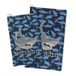 Sharks Microfiber Golf Towel (Personalized)