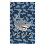 Sharks Microfiber Golf Towel (Personalized)