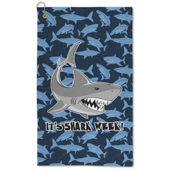 Sharks Microfiber Golf Towel - Large (Personalized)