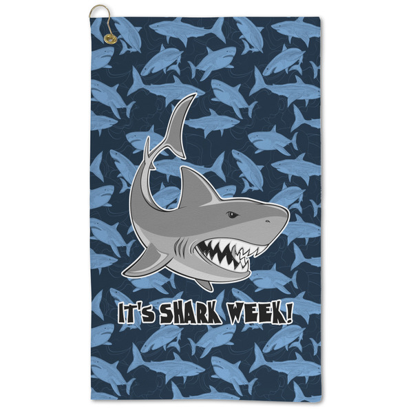 Custom Sharks Microfiber Golf Towel (Personalized)