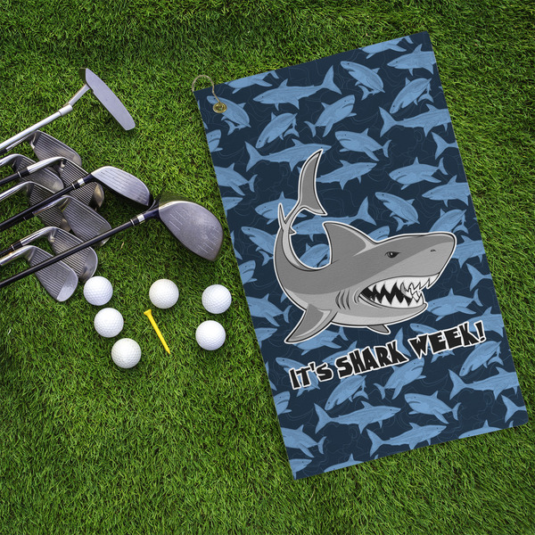Sharks Microfiber Golf Towels - LIFESTYLE