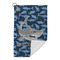 Sharks Microfiber Golf Towels Small - FRONT FOLDED