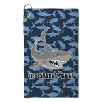Sharks Microfiber Golf Towel - Small (Personalized)