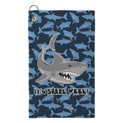 Sharks Microfiber Golf Towel - Small (Personalized)