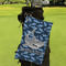 Sharks Microfiber Golf Towels - Small - LIFESTYLE
