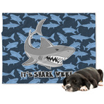 Sharks Dog Blanket - Large w/ Name or Text