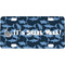 Sharks Mini / Bicycle License Plate (4 Holes) (Personalized)