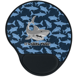 Sharks Mouse Pad with Wrist Support