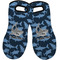 Sharks Neoprene Oven Mitts - Set of 2 w/ Name or Text
