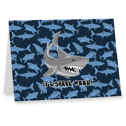 Sharks Note cards w/ Name or Text