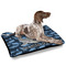 Sharks Outdoor Dog Beds - Large - IN CONTEXT