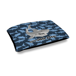 Sharks Outdoor Dog Bed - Medium (Personalized)