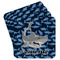 Sharks Paper Coasters - Front/Main