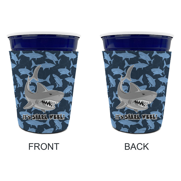 Sharks Party Cup Sleeves - without bottom - Approval