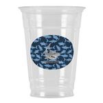 Sharks Party Cups - 16oz (Personalized)