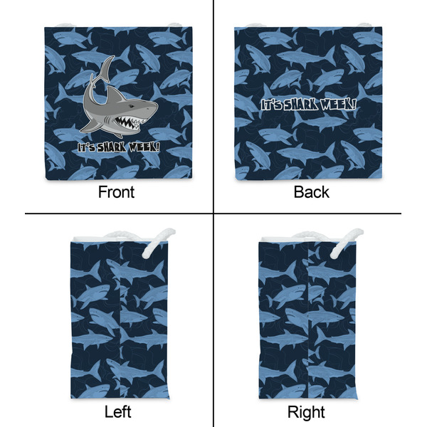 Sharks Party Favor Gift Bag - Matte - Approval