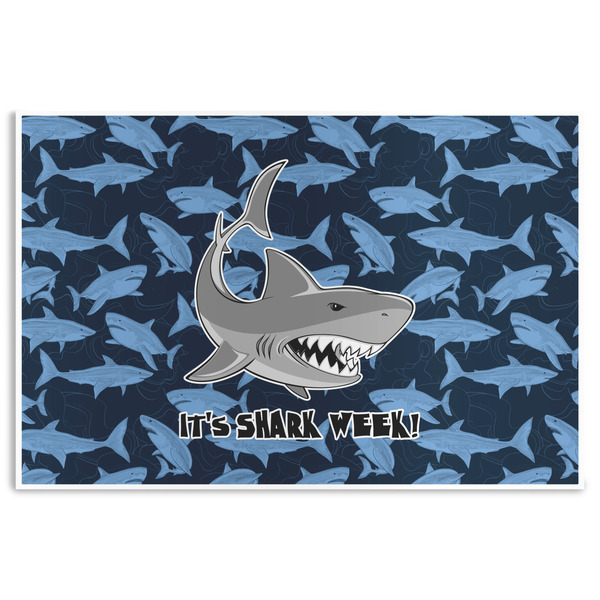 Custom Sharks Disposable Paper Placemats (Personalized)