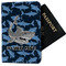 Sharks Passport Holder - Fabric w/ Name or Text