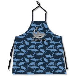 Sharks Apron Without Pockets w/ Name or Text