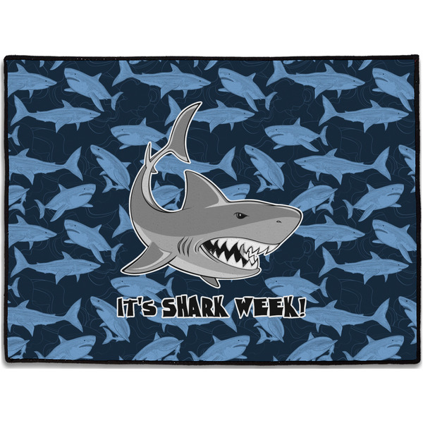 Custom Sharks Door Mat (Personalized)
