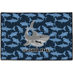 Sharks Door Mat - 36"x24" w/ Name or Text