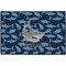 Sharks Personalized Door Mat - 36x24 (APPROVAL)