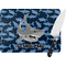 Sharks Personalized Glass Cutting Board