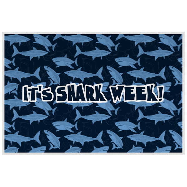 Sharks Personalized Placemat (Back)
