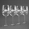 Sharks Personalized Wine Glasses (Set of 4)