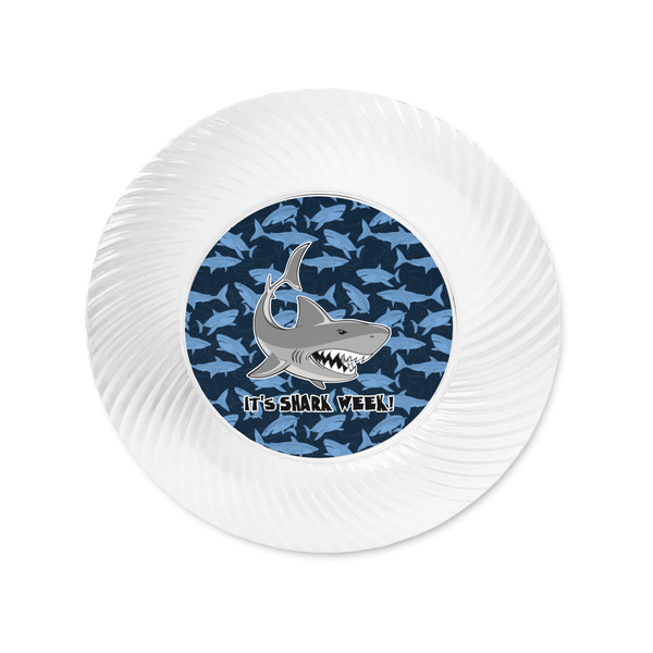 Sharks Plastic Party Appetizer & Dessert Plates - Approval