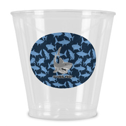 Sharks Plastic Shot Glass (Personalized)