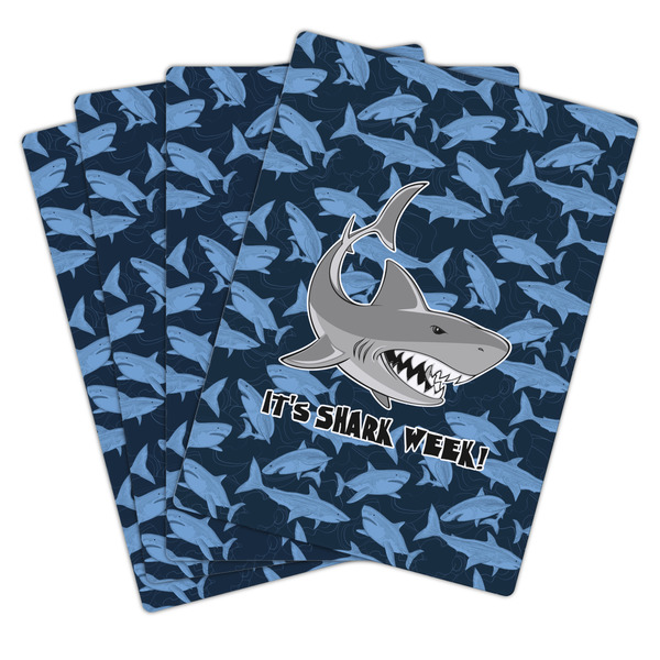 Sharks Playing Cards - Hand Back View