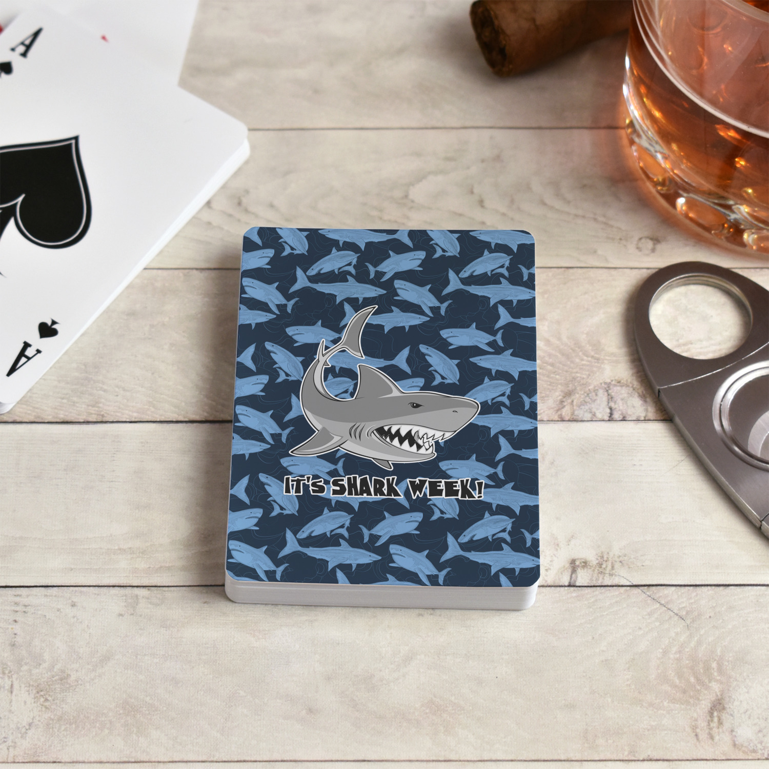 Custom Sharks Playing Cards (Personalized) | YouCustomizeIt