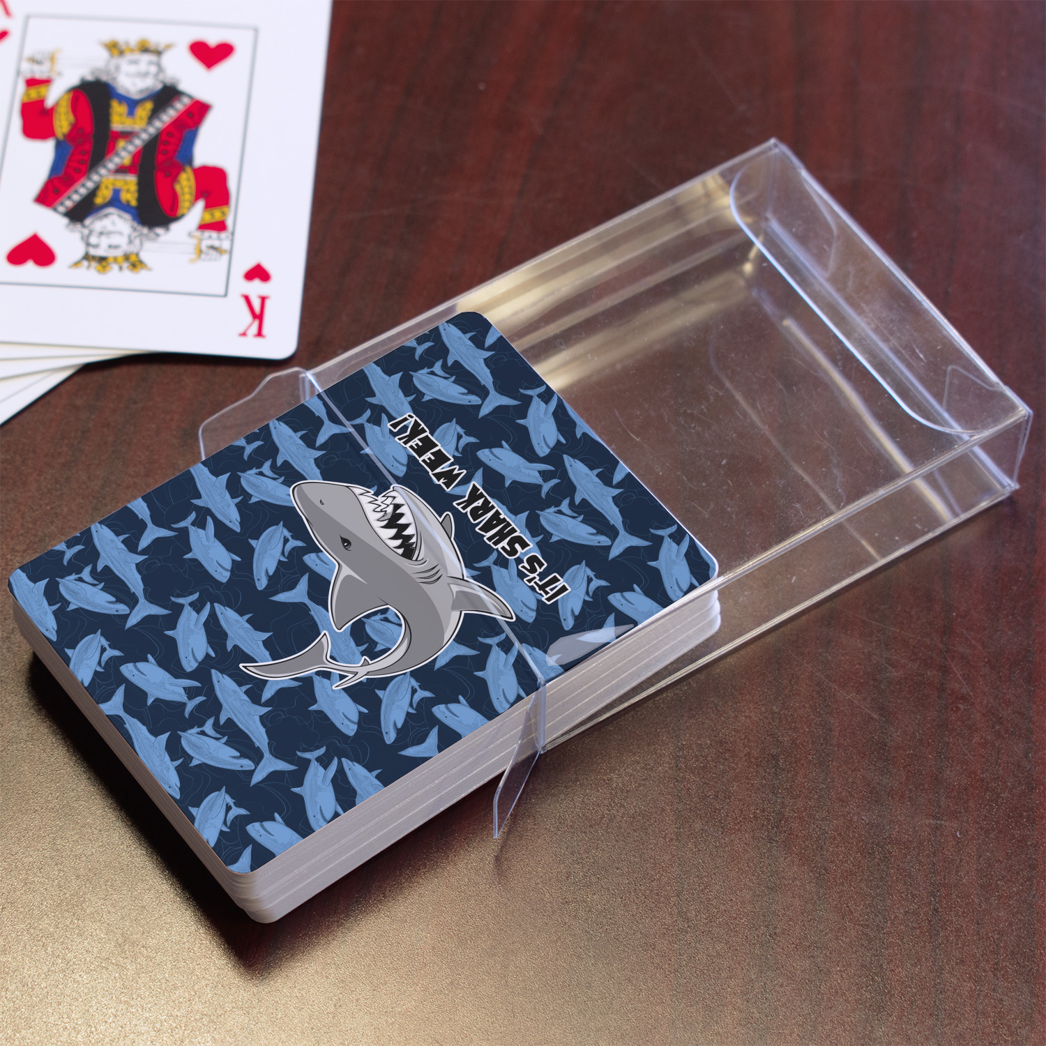 Custom Sharks Playing Cards (Personalized) | YouCustomizeIt