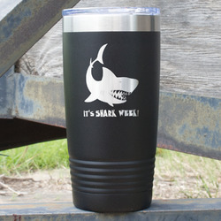 Sharks 20 oz Stainless Steel Tumbler (Personalized)