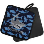 Sharks Pot Holder w/ Name or Text