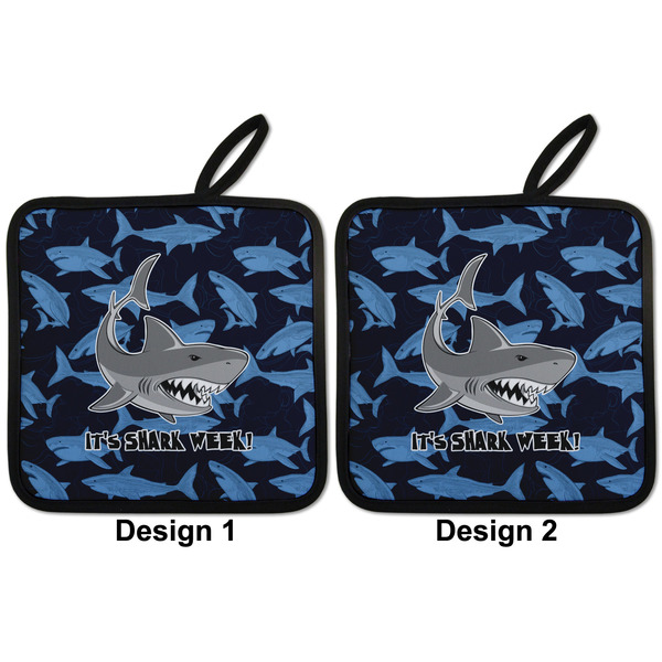 Sharks Pot Holders - Set of 2 APPROVAL