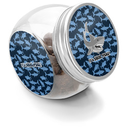Sharks Puppy Treat Jar (Personalized)