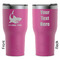 Sharks RTIC Tumbler - Magenta - Double Sided - Front & Back
