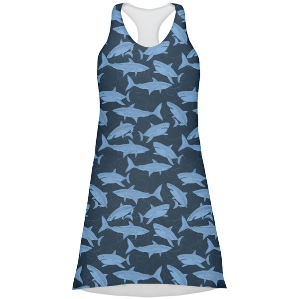 Custom Sharks Racerback Dress - Small