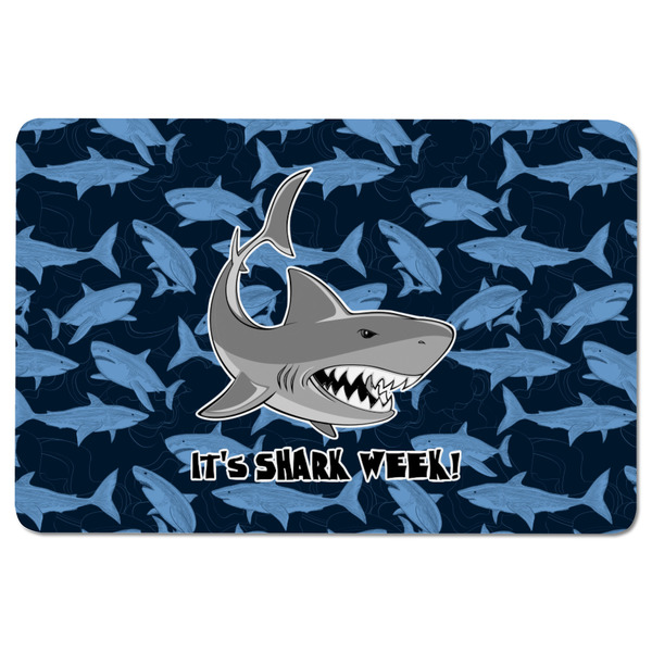 Sharks Rectangular Fridge Magnet - FRONT