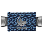 Sharks Tablecloth - 58"x58" w/ Name or Text