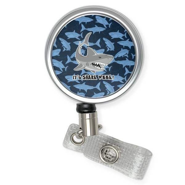Custom Sharks Retractable Badge Reel (Personalized)