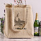 Sharks Reusable Cotton Grocery Bag - In Context