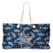 Sharks Large Rope Tote Bag - Front View