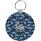 Sharks Round Plastic Keychain (Personalized)
