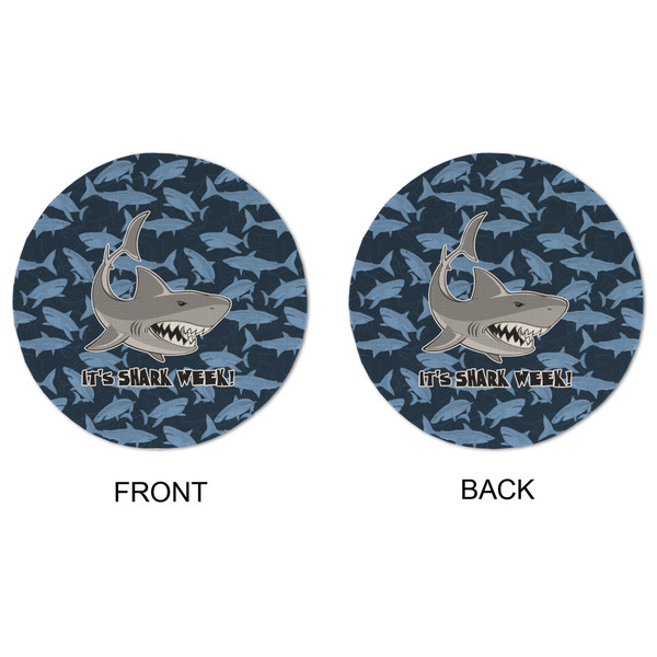 Sharks Round Linen Placemats - APPROVAL (double sided)