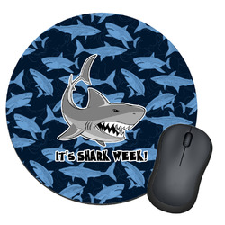 Sharks Round Mouse Pad (Personalized)