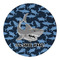 Sharks Round Paper Coaster - Approval